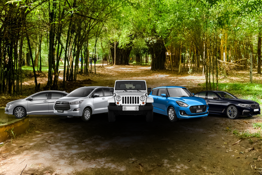 Hourly, Daily, and Monthly Car Rentals in Coorg